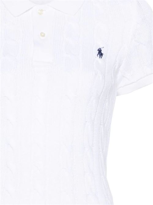 white cotton cable knit Polo Ralph Lauren | 211943010001